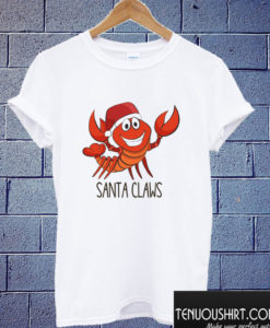 Santa Claws Funny Christmas T shirt