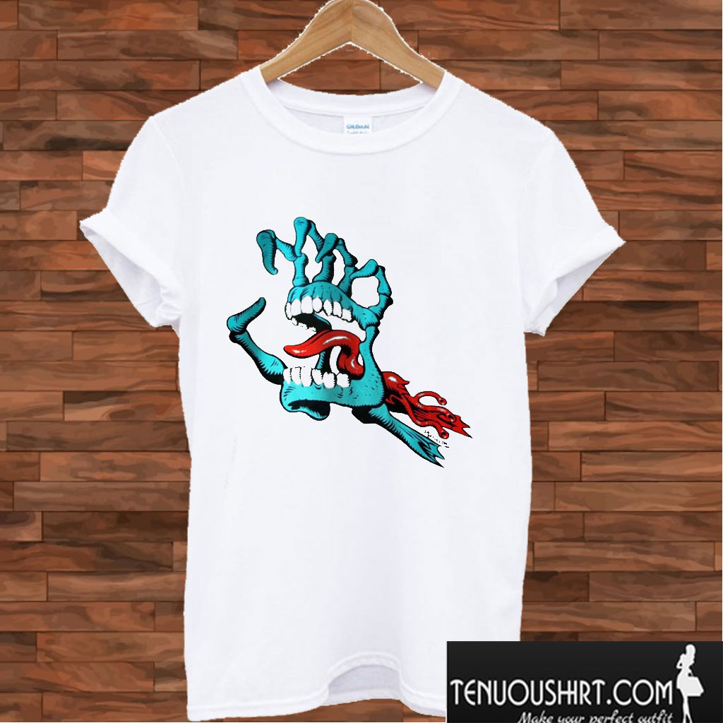 Santa Cruz Bone Hand T shirt