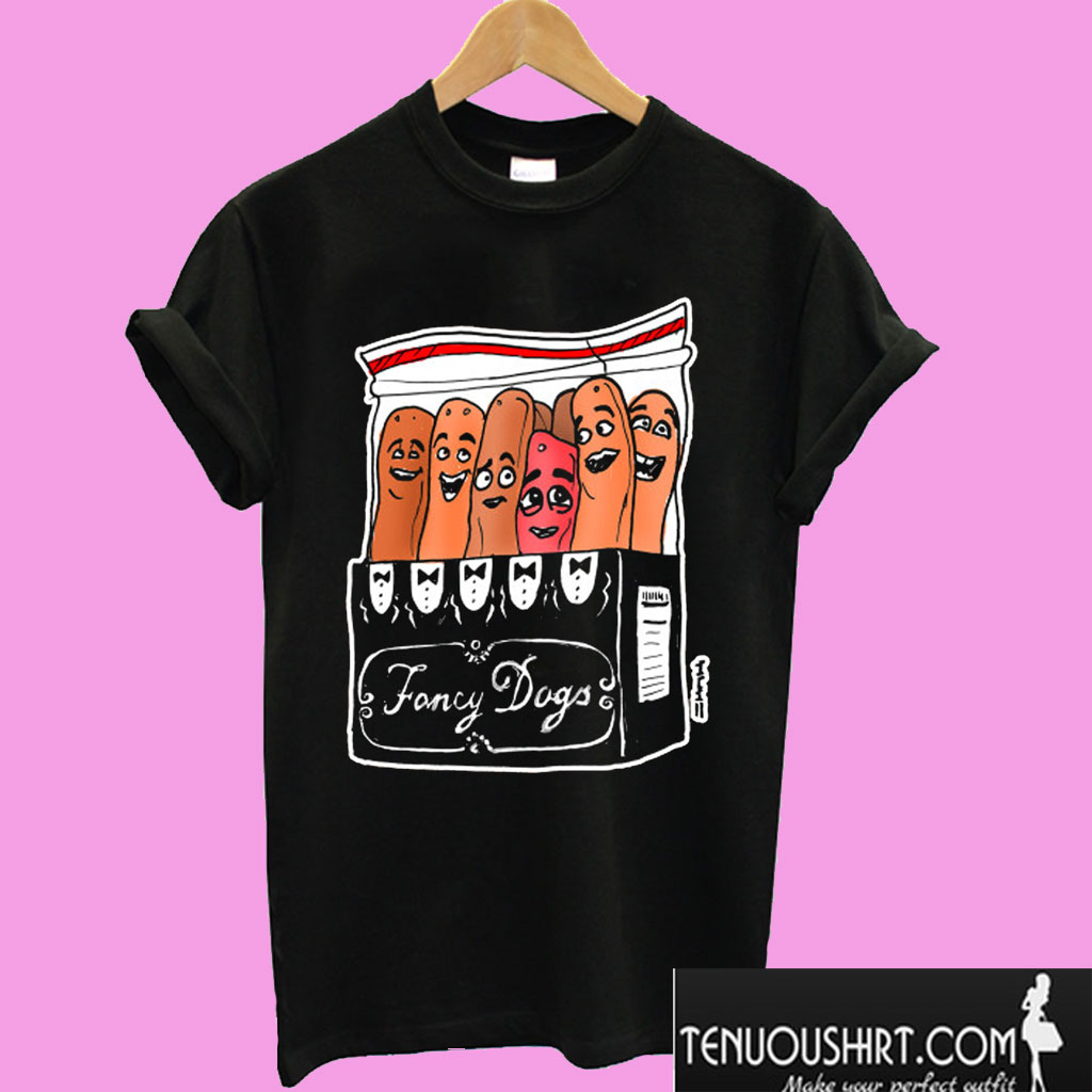 Sausage Party Fancy Dogs Pack T shirt