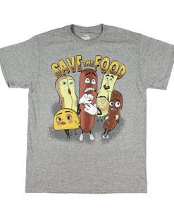 Sausage Party Save The Food T shirtSausage Party Save The Food T shirt