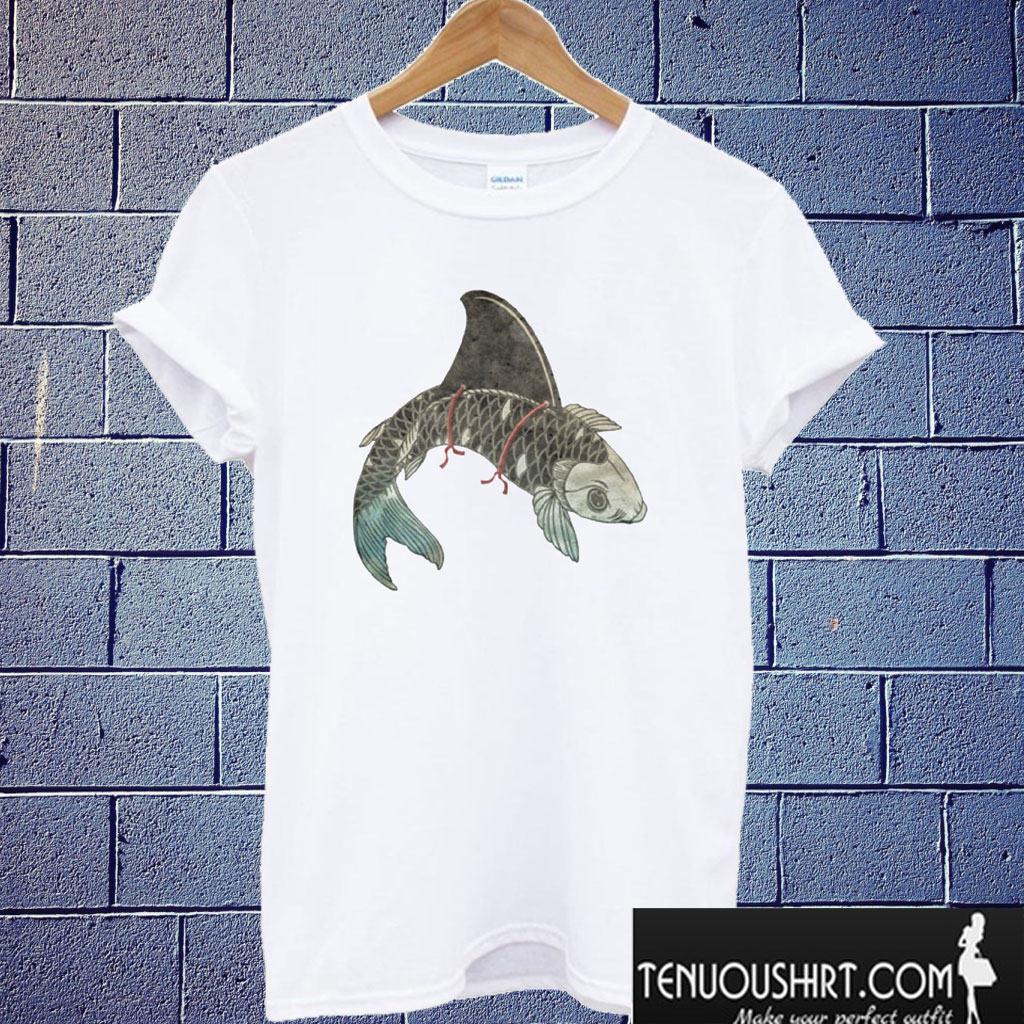 Shark Fin Koi T shirt