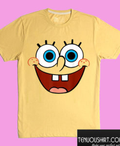 Spongebob SquarePants Large Smiling Face T shirt