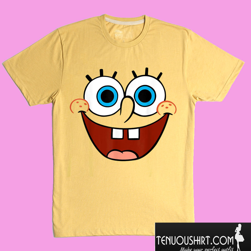 Spongebob SquarePants Large Smiling Face T shirt