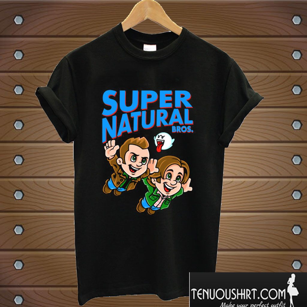 Super Natural Bros T shirt