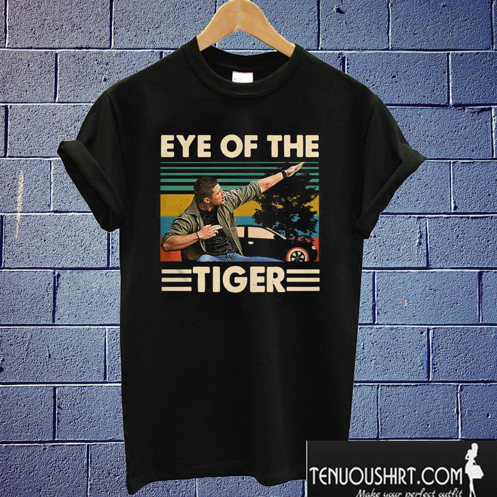 Supernatural Dean Eye of the Tiger T shirt