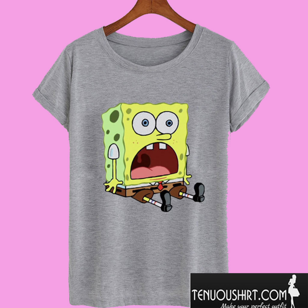 Surprised Spongebob T shirt