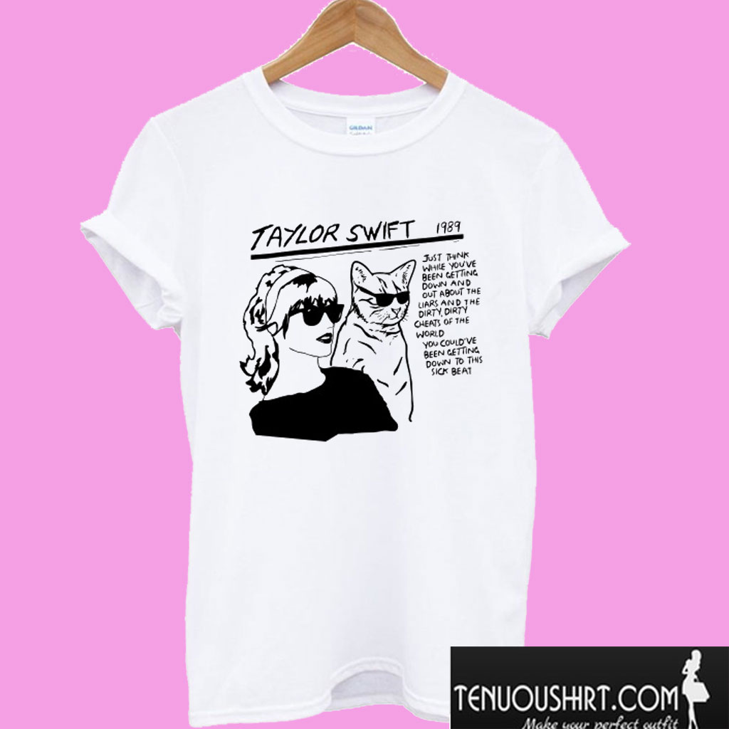 Taylor Swift Sonic Youth Style T shirt