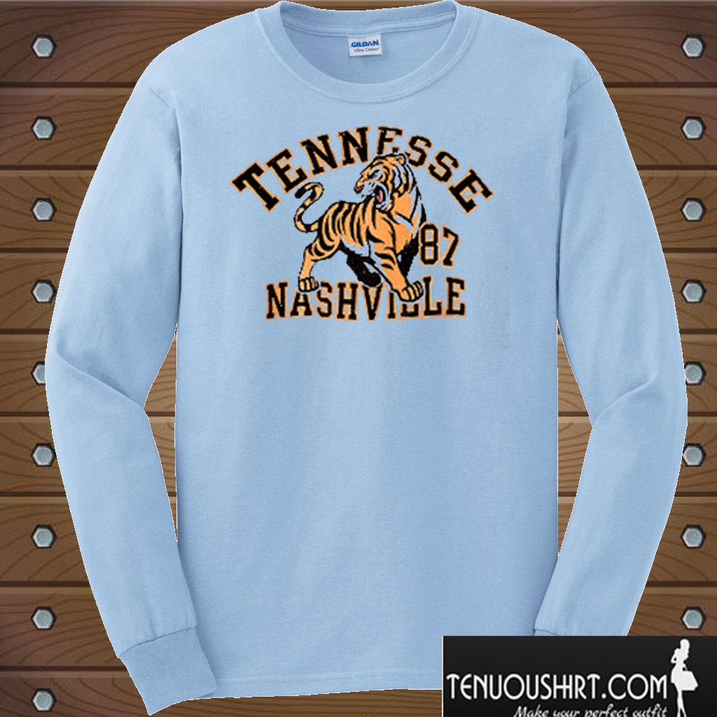 Tennessee Tiger Nashville 87 Light Blue Sweatshirt