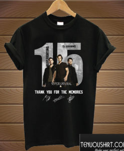 Thanks for Your Memories Sam Dean Winchesters T shirt