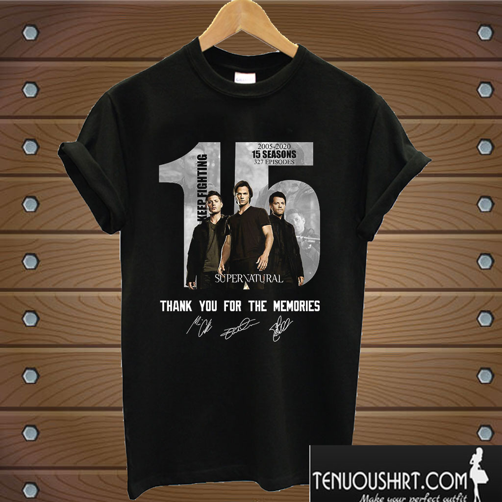 Thanks for Your Memories Sam Dean Winchesters T shirt