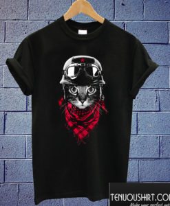 The Adventurer Cat T shirt