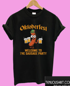 Vintage Oktoberfest Welcome To The Sausage Party T shirt