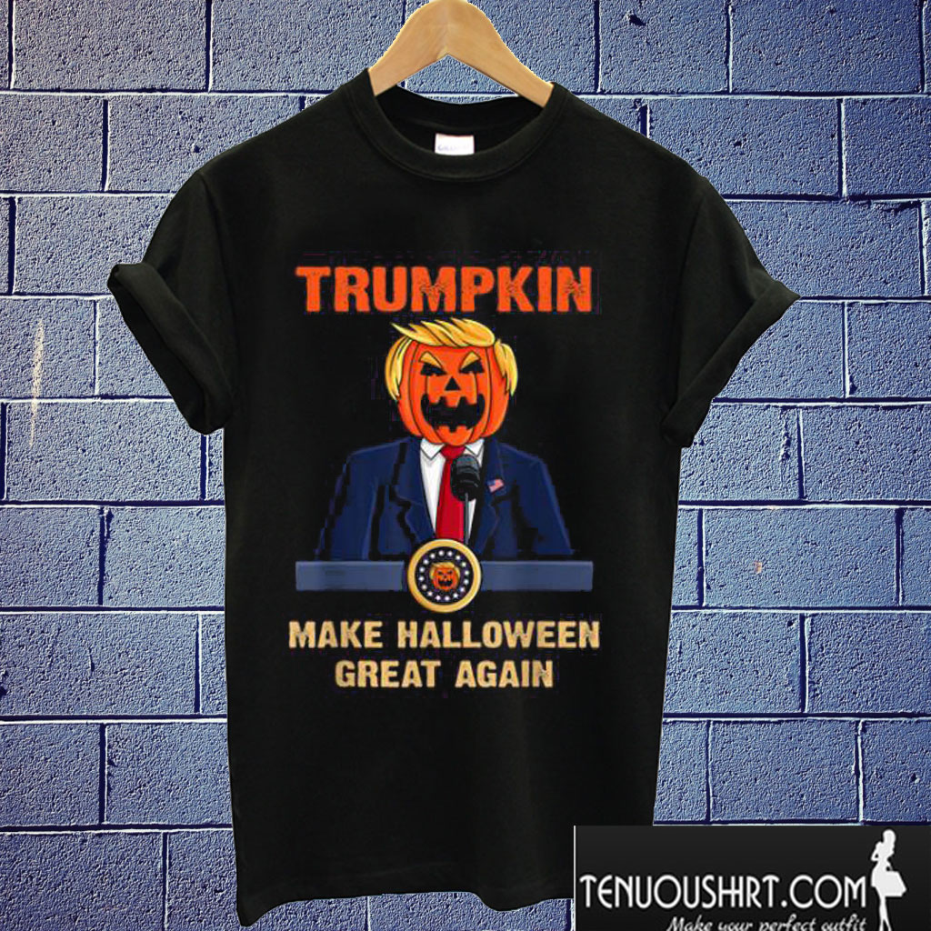 Awesome Trumpkin Make Halloween Great Again Funny T shirt