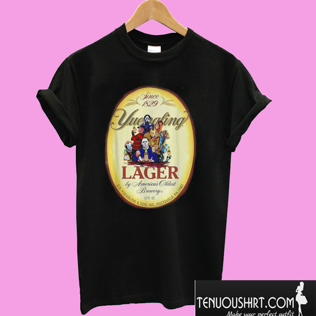 Beer Halloween since 1829 Yuengling lager by America’s oldest brewery T shirt