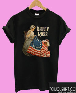 Betsy Ross American Flag Handmade T shirt