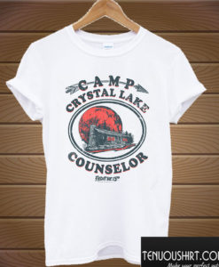 Camp Crystal Lake Counselor Friday the 13th T shirt