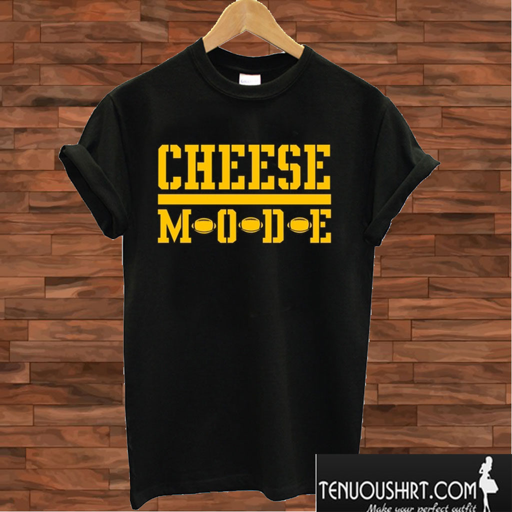 Cheese Mode Football Fan T shirt