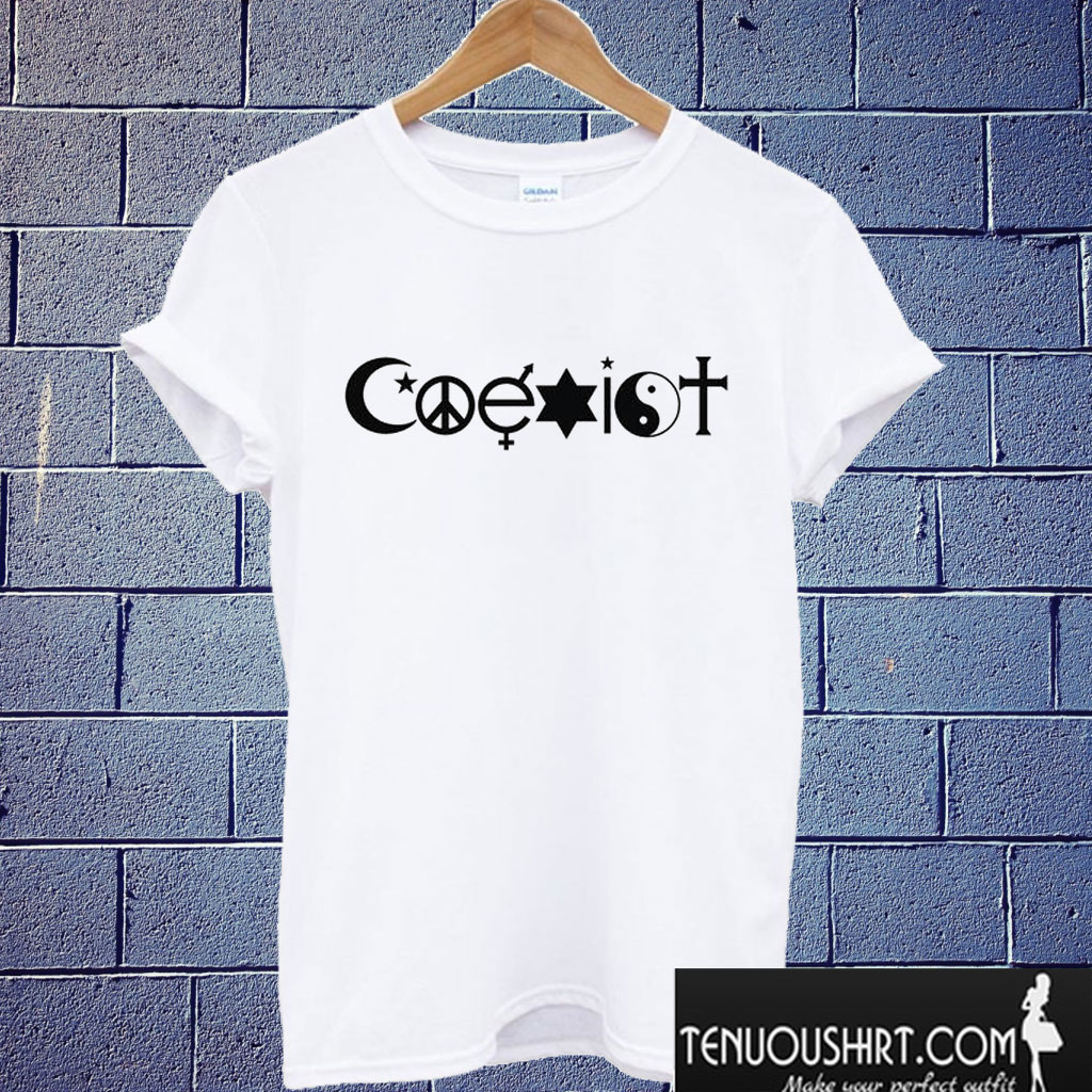 Coexist T shirt