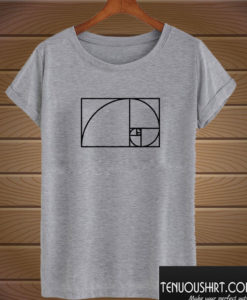 Fibonacci Spiral - T shirt