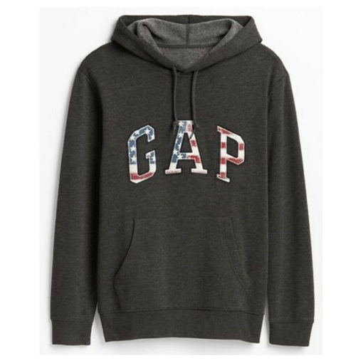 GAP USA Flag Arch Logo Hoodie