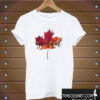 Grateful Autumn Leaves T shirt