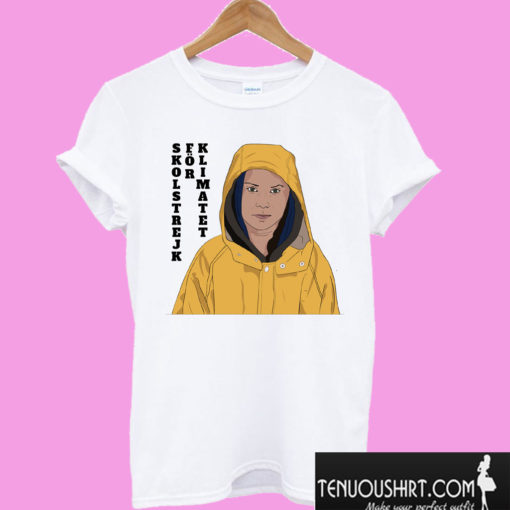 Greta Thunberg White T shirt