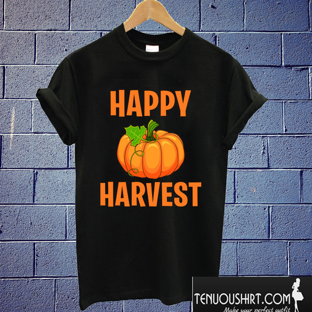Happy Harvest Pumpkin T shirt