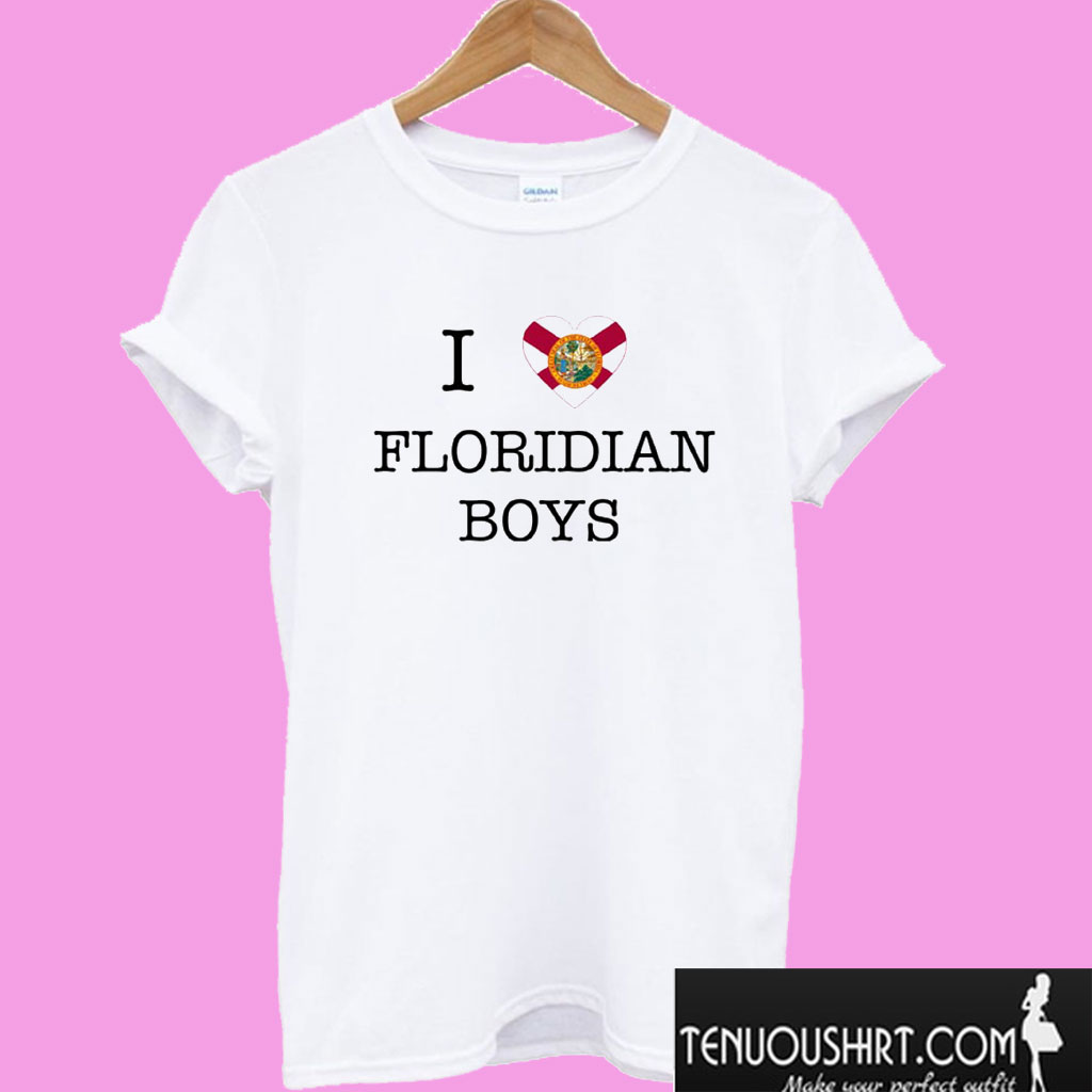 I Love Florida Boys T shirt