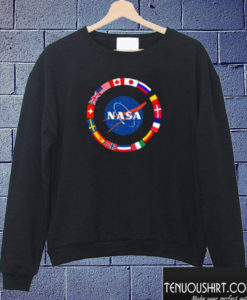 NASA All Country’s Flags Sweatshirt