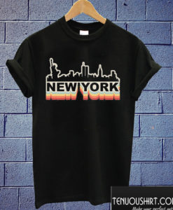 New York City Skyline Vintage T shirt