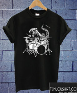 Octopus Playing Drums T shirt