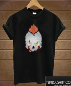 Pennywise in the Liam Theo Skull Hawk T shirt