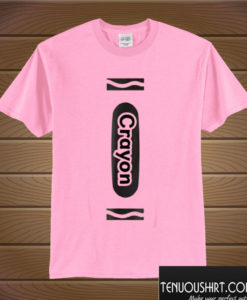 Pink Crayon T shirt