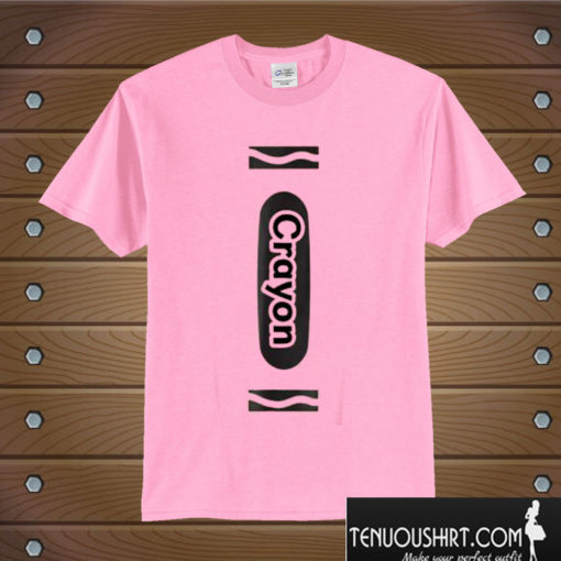 Pink Crayon T shirt