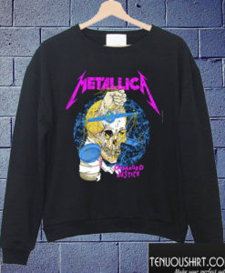 Rocksir Metallica Damaged Justice Sweatshirt