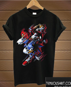 Sega boys Sonic the Hedgehog T shirt