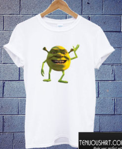 Shreck X Mike Wazowski meme T shirt