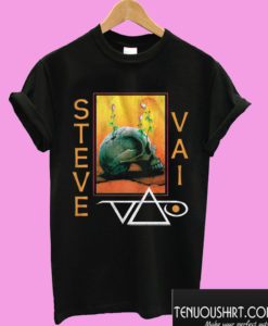 Skull and Flowers Steve Vai T shirt