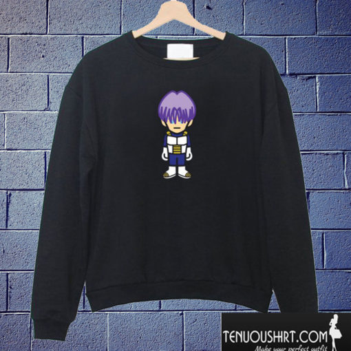 Trunks In Saiyan Armor Dragon Ball Z Sweatshirt