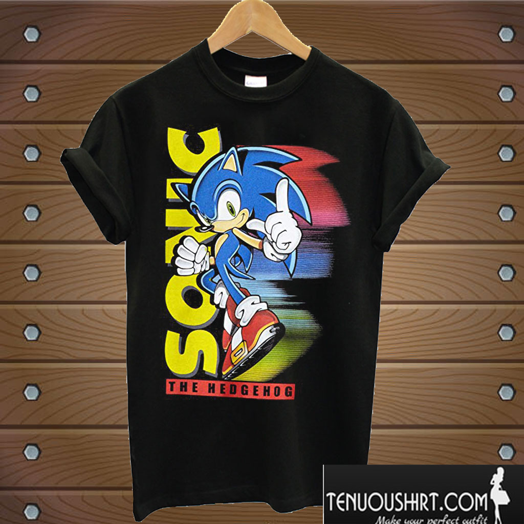 Sega Boys Sonic The Hedgehog T shirt