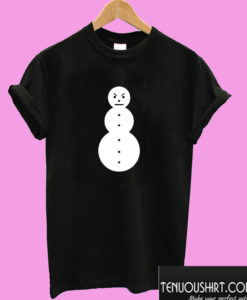 Angry Jeezy The Snowman T shirt