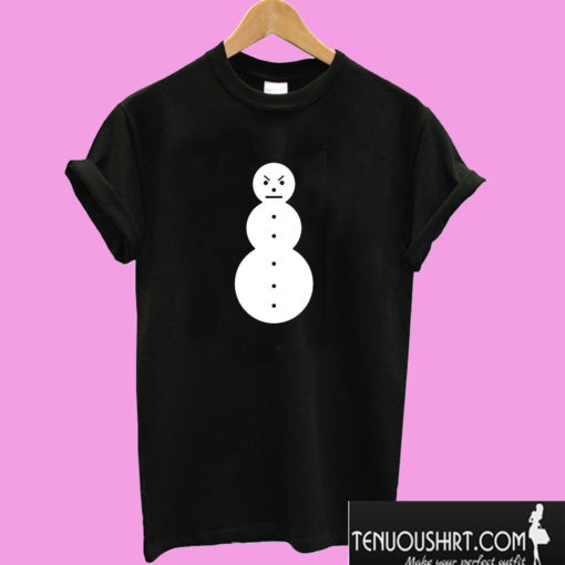 Angry Jeezy The Snowman T shirt