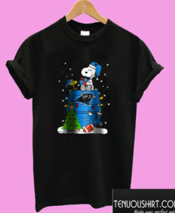 Carolina Panthers Snoopy T shirt