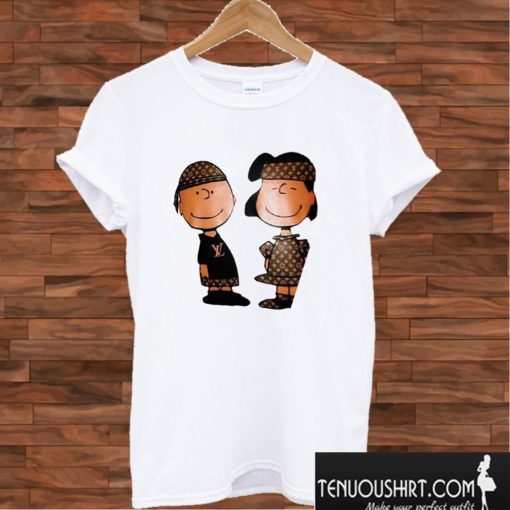 Charlie Brown And Lucy T shirt