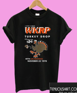 Cosmos Cyber WKRP Turkey Drop T shirt