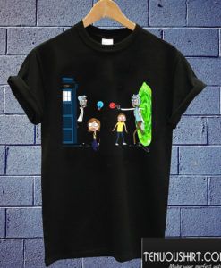 Doctor Who Meet Rick And Morty T shirt