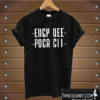 EIIGY QEE POCR CII Hidden Message (Fuck Off) T shirt