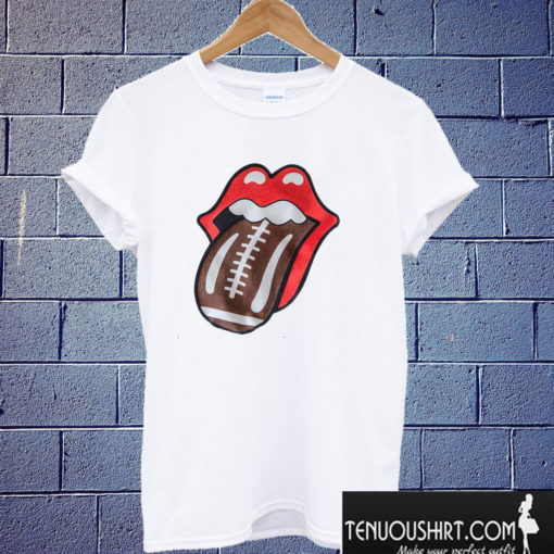 FOOTBALL Lips T shirt