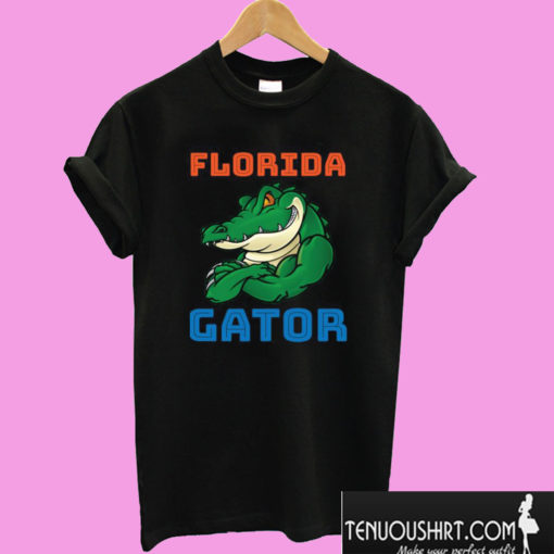 Florida Gator Baseball crocodile T shirt