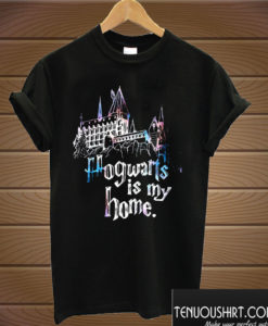 Harry Potter Halloween Hogwarts is My Home T shirt